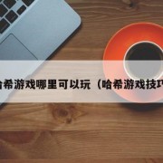 哈希游戏哪里可以玩（哈希游戏技巧）