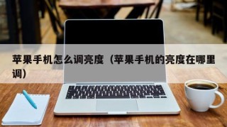 苹果手机怎么调亮度（苹果手机的亮度在哪里调）